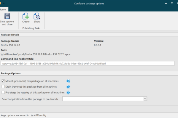 image It’s now even easier to configure package options and new package options have been added